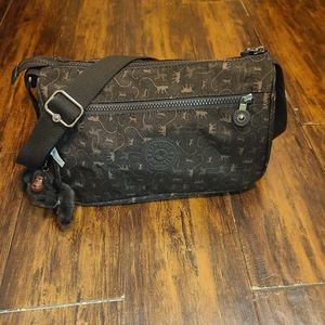Kipling Monkey Print Crossbody Bag